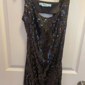 Marciano little black dress with sequins